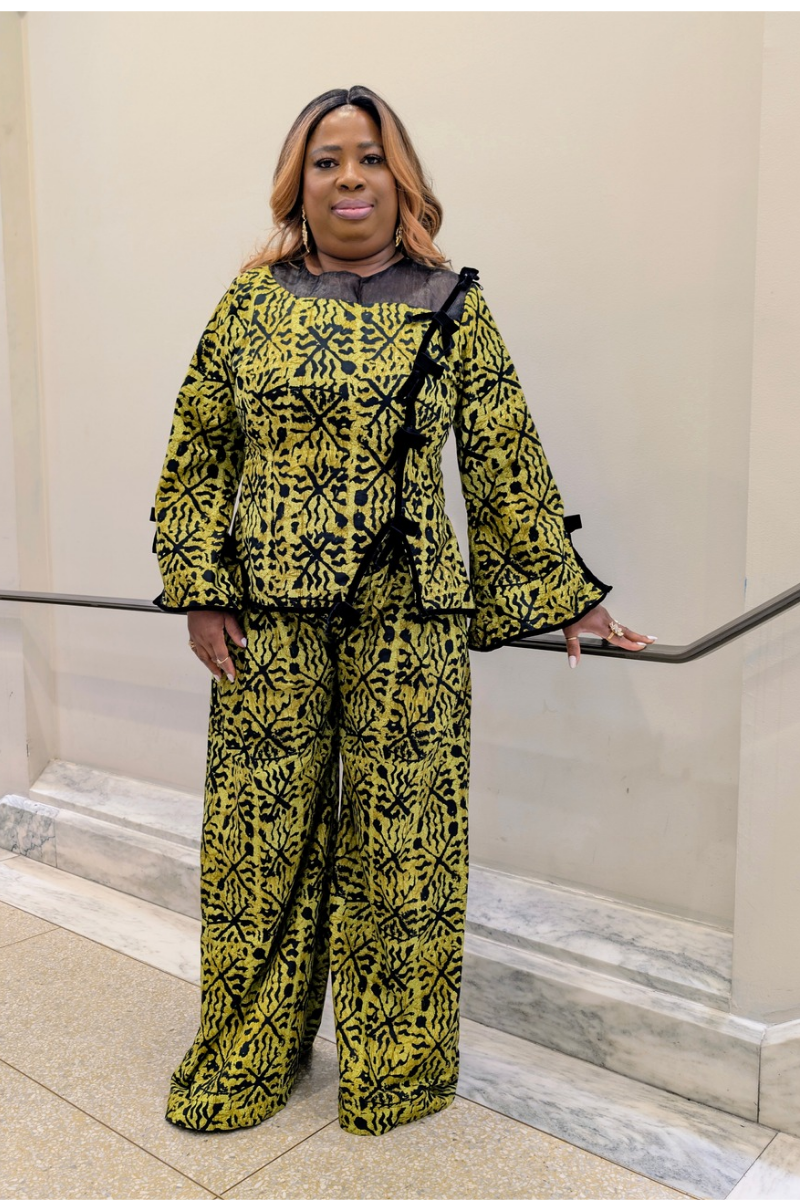 Adire Luxe Palazzo Set