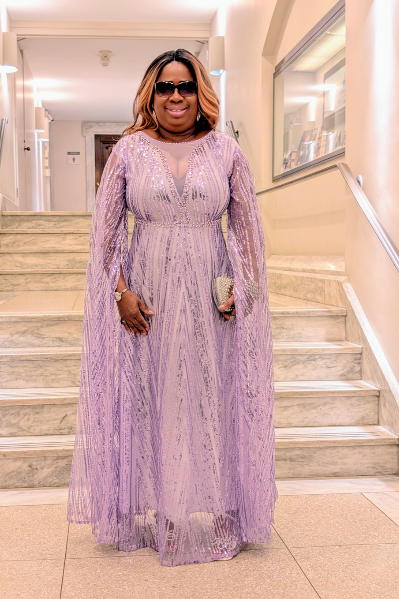 Vanessa Dress Purple