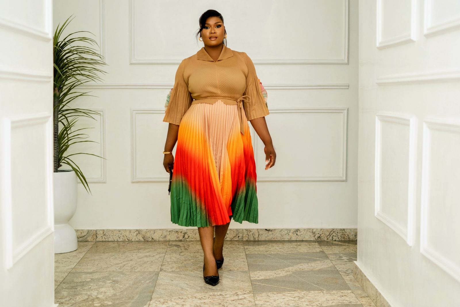 Aurora Sunset Dress