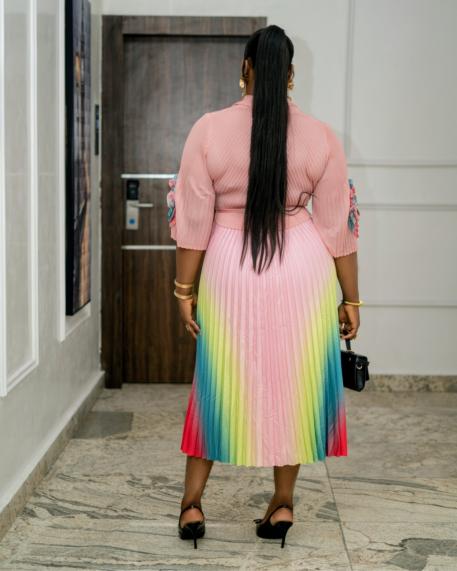 Aurora Bloom Dress (Pink)