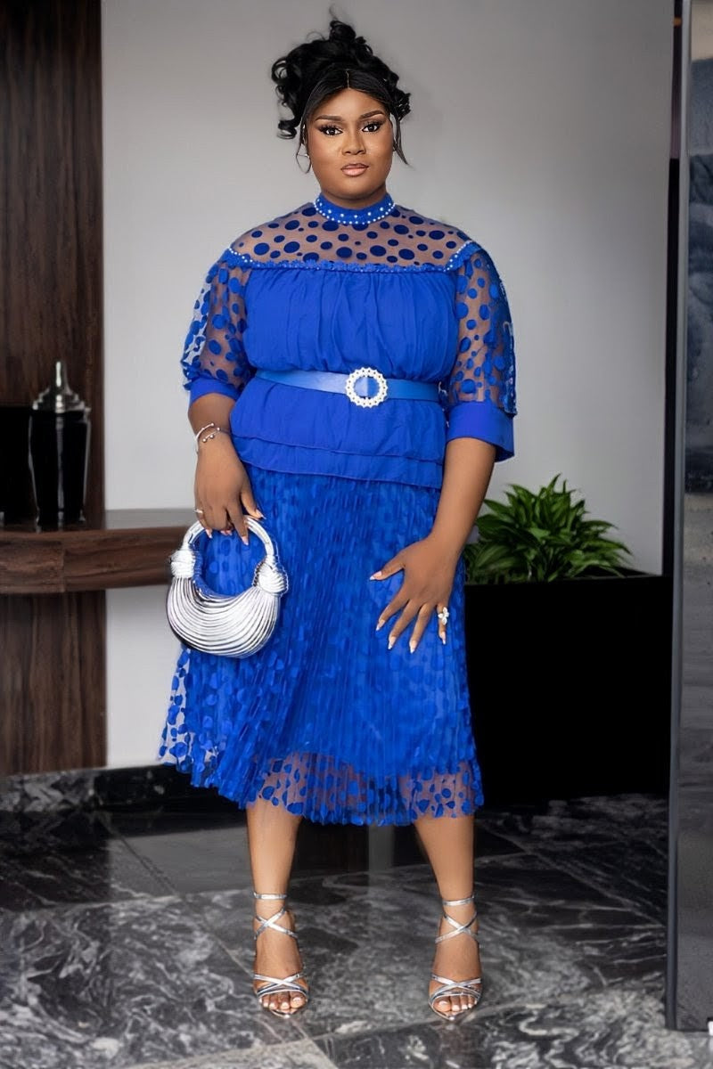 Sapphire Midi Dress