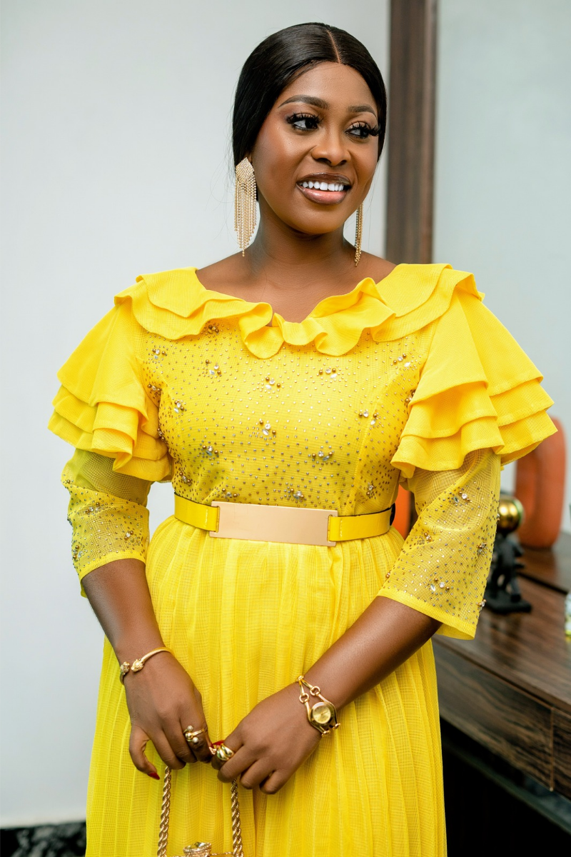 Crystal Yellow Dress