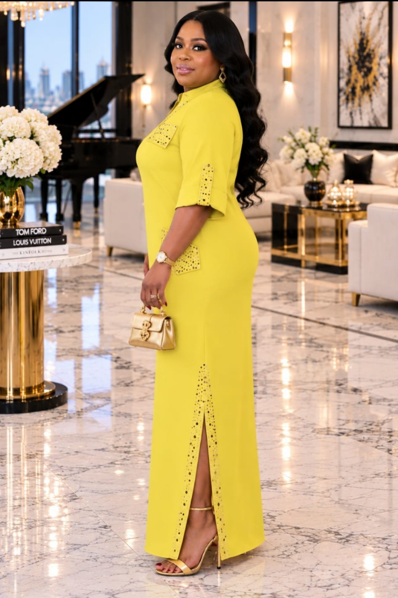 Toni Lemon Dress.