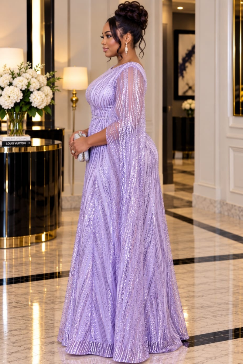 Vanessa Dress Purple
