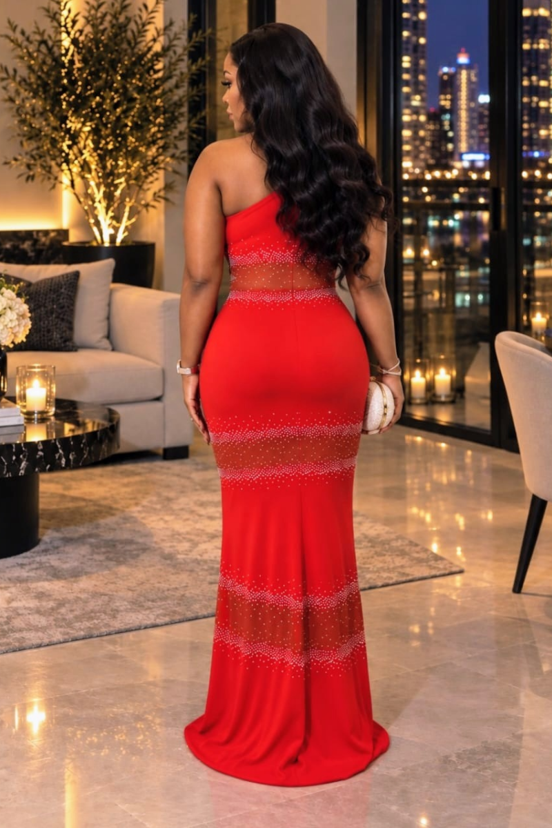 Edmi Red Dress