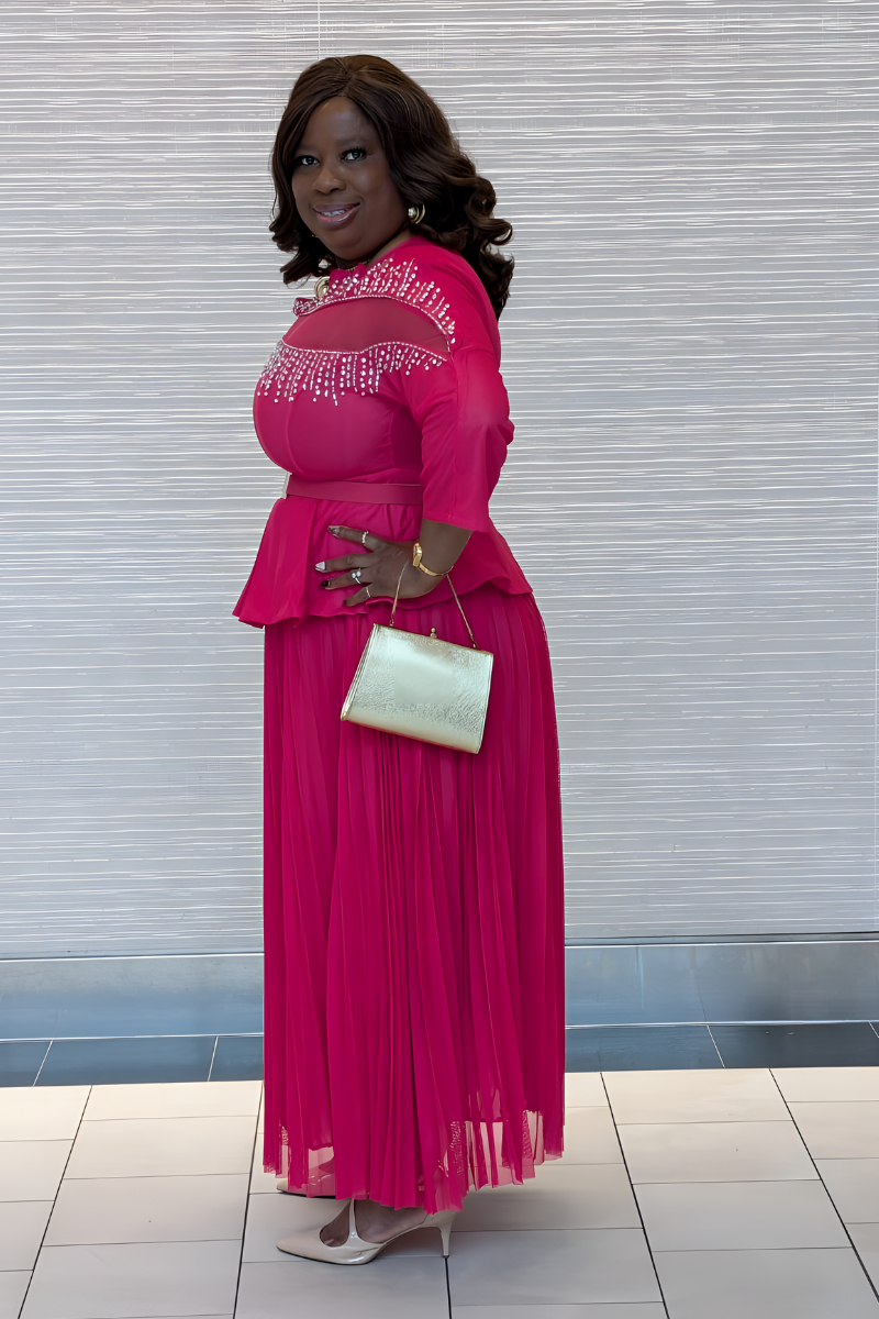 Stella Grace Dress Pink