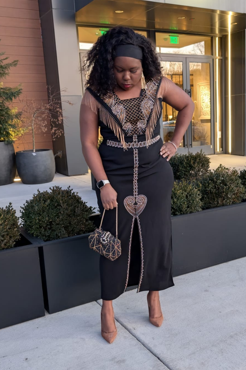 Liz Black Dress