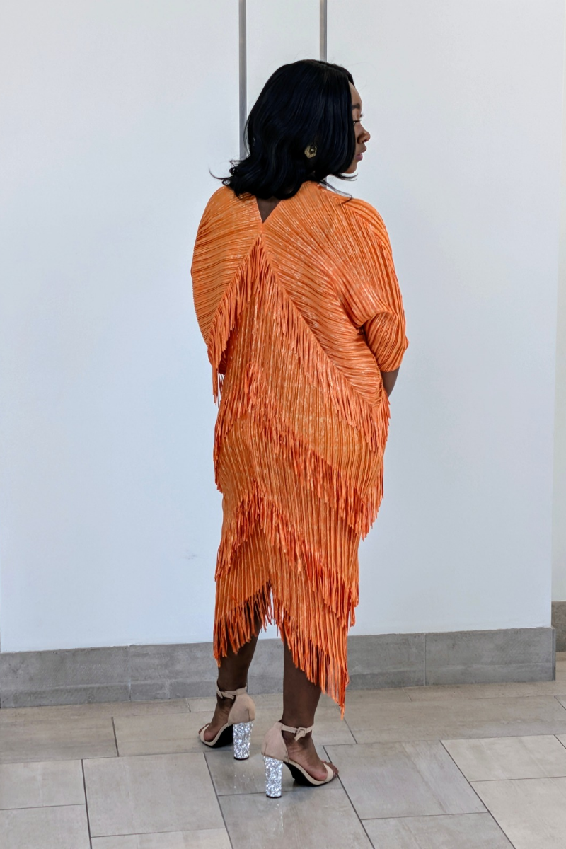 Fern Orange Dress