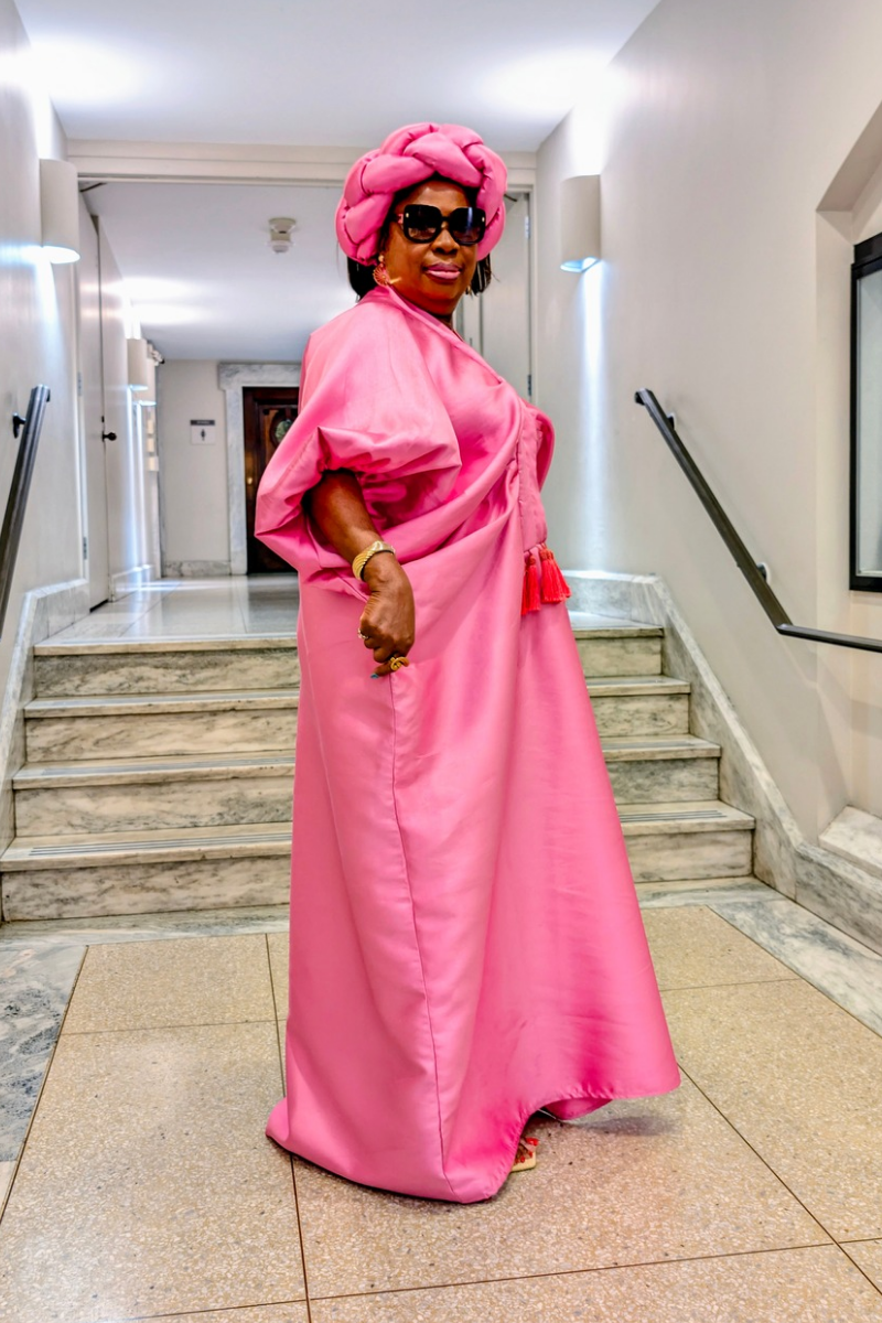 Serena Bubu Gown. Pink
