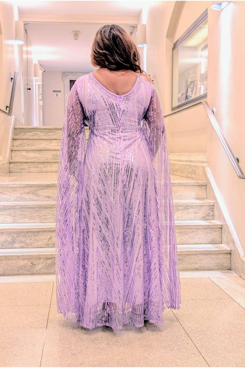 Vanessa Dress Purple