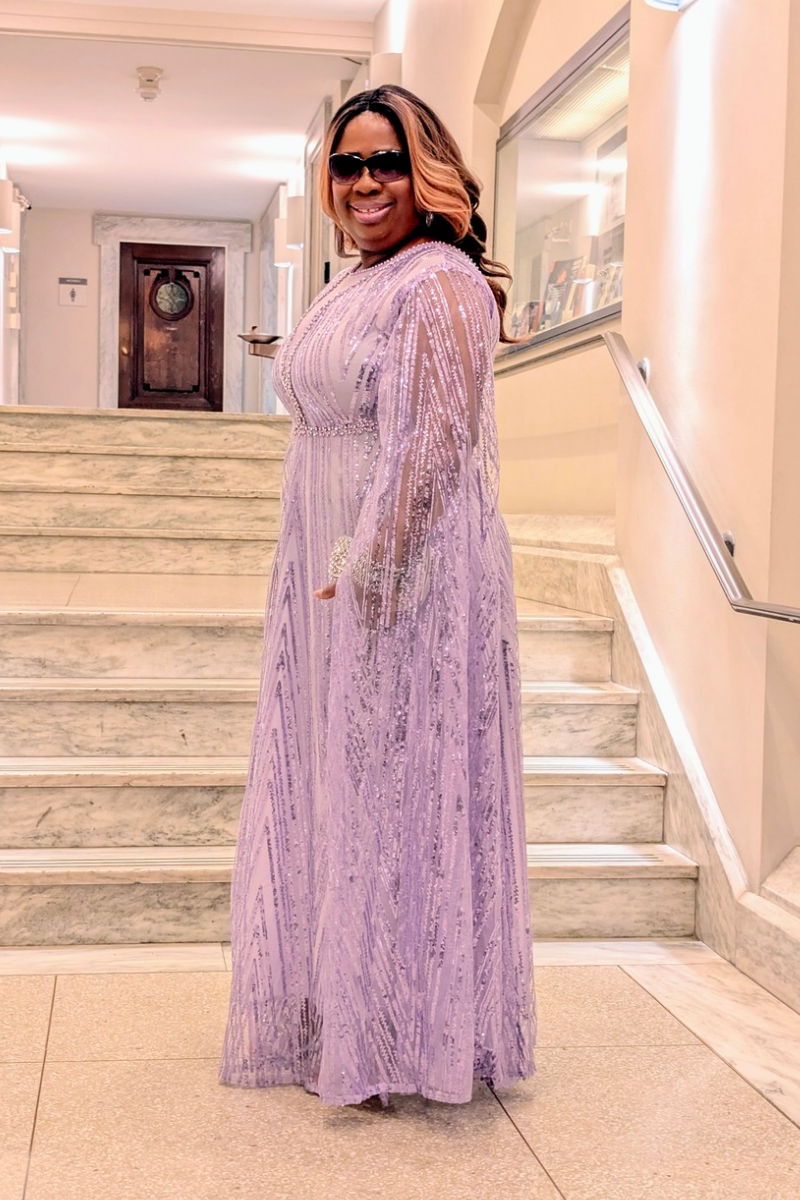 Vanessa Dress Purple