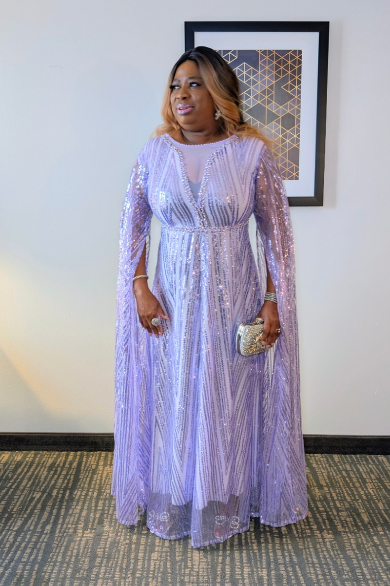 Vanessa Dress Purple