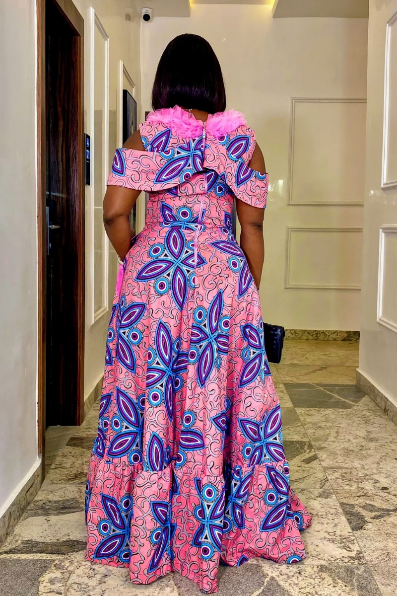 Esohe Dress Pink.
