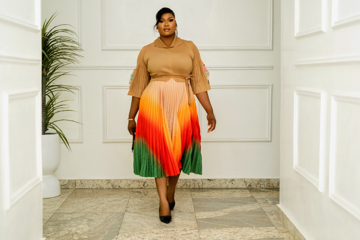 Aurora Sunset Dress