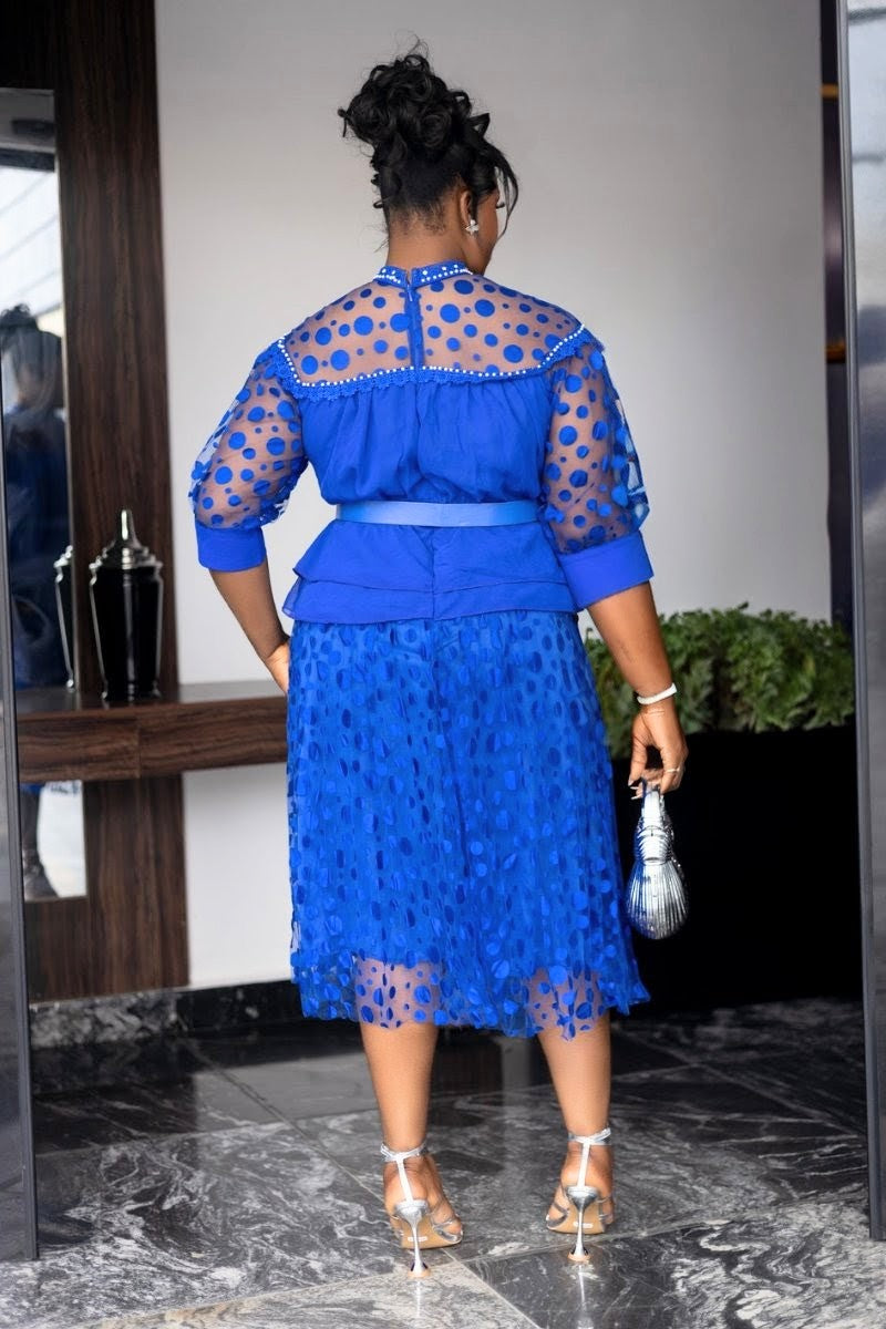 Sapphire Midi Dress