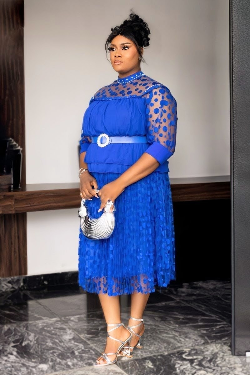 Sapphire Midi Dress