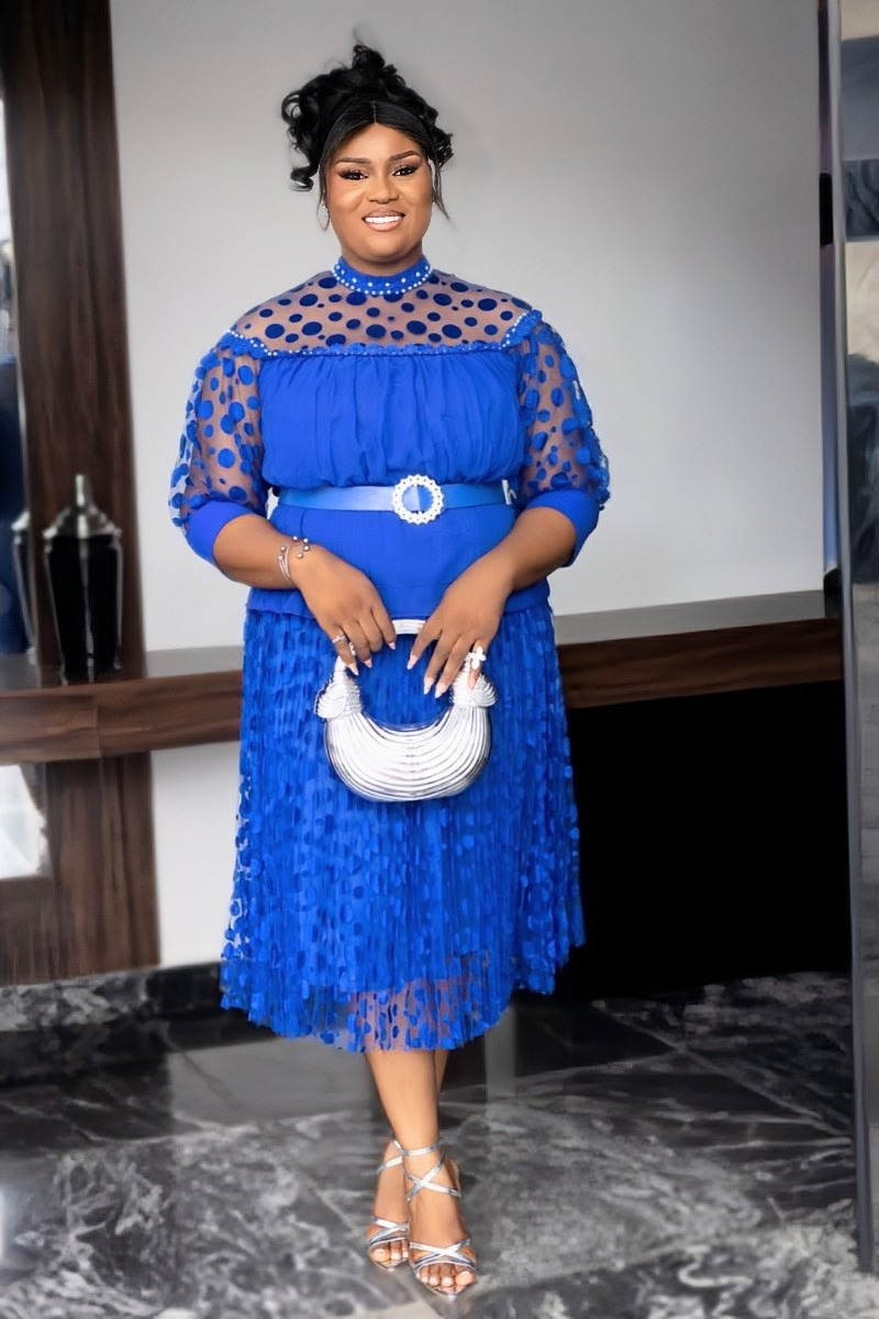Sapphire Midi Dress