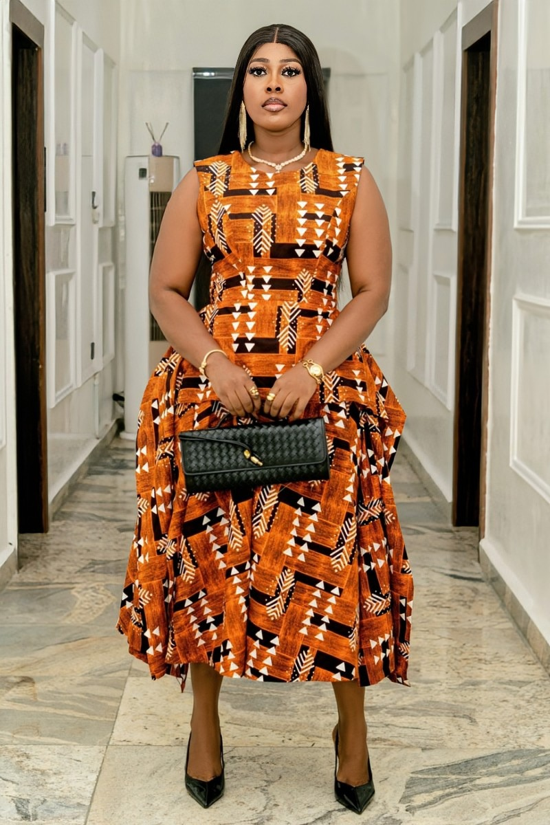 Zino flare dress