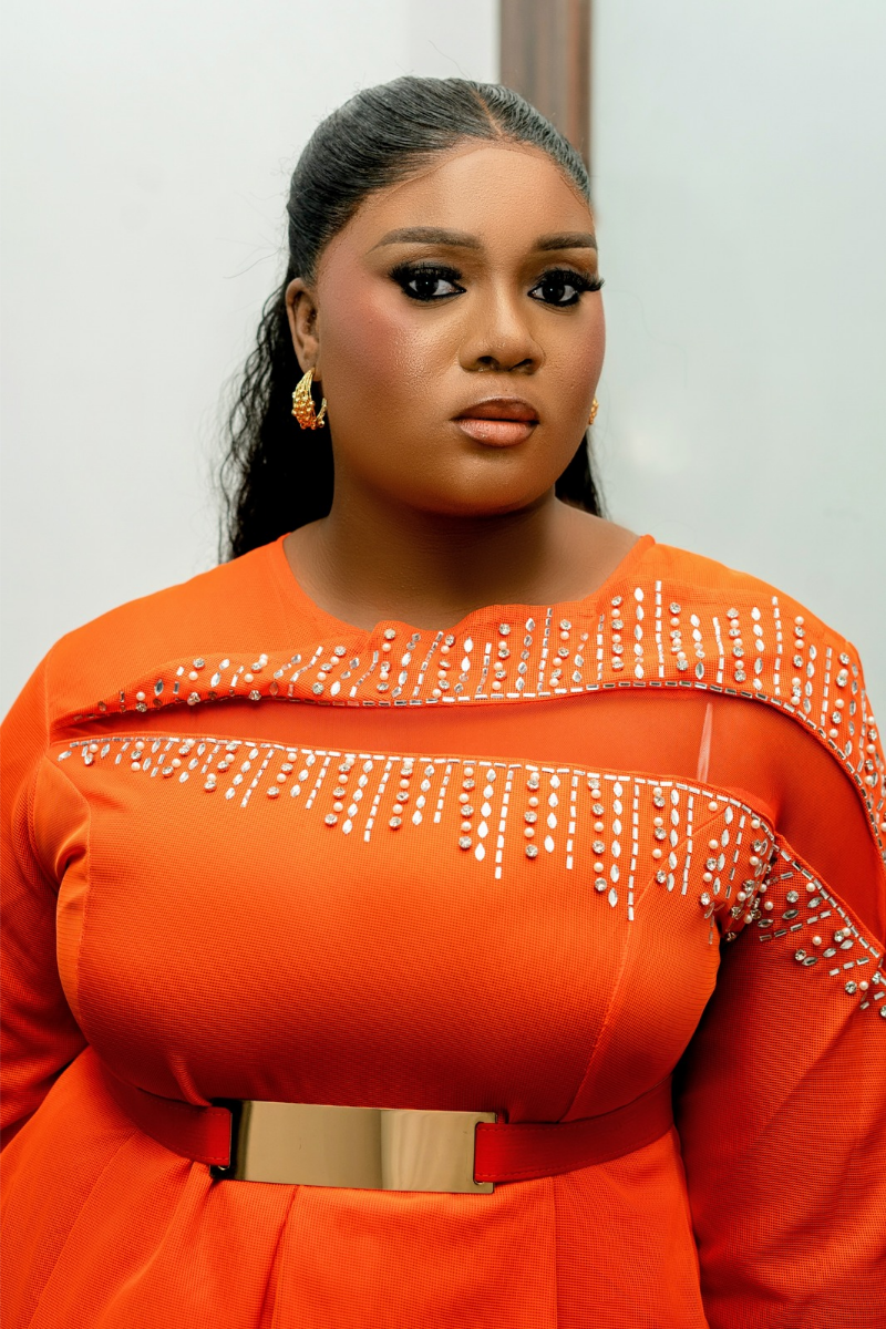 Stella Grace Dress Orange