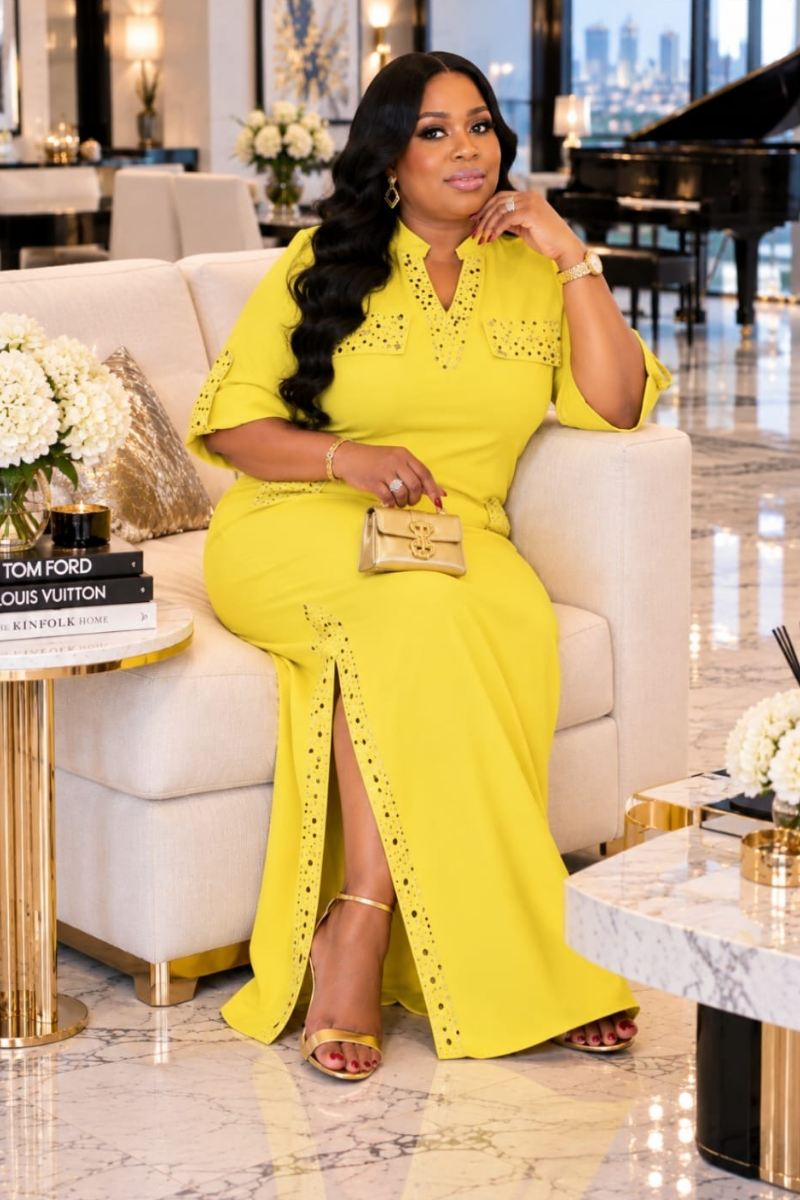 Toni Lemon Dress.