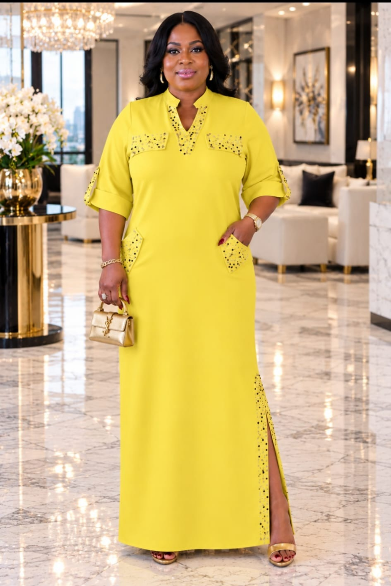 Toni Lemon Dress.