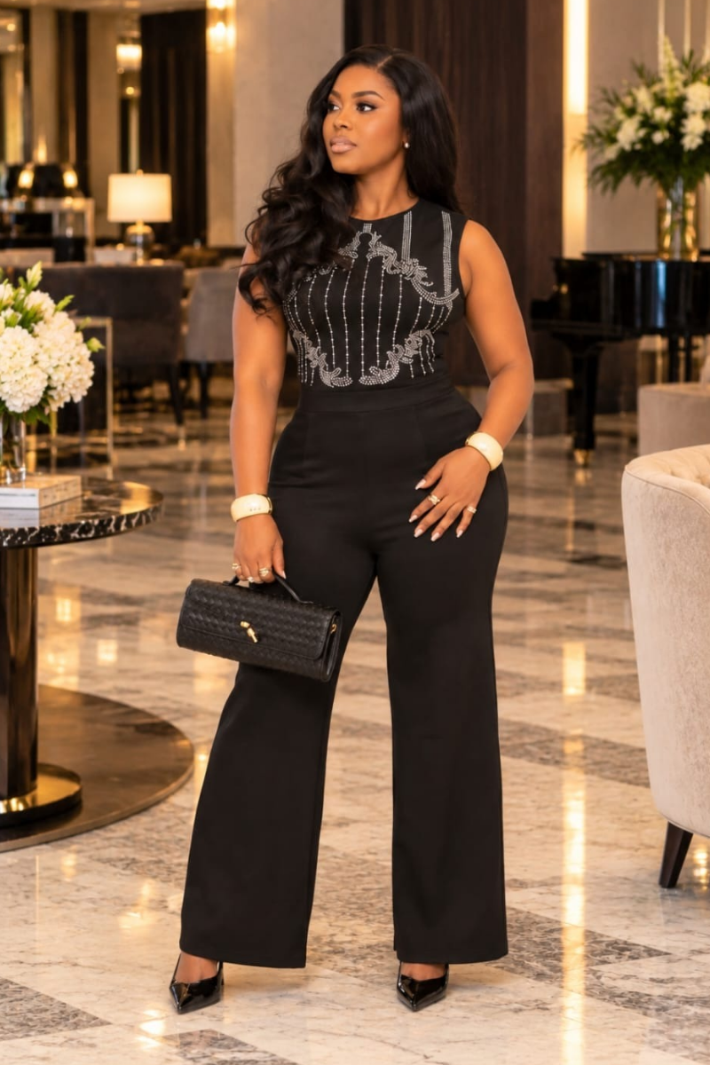 Nova Jumpsuit Black