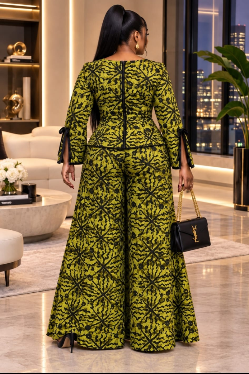 Adire Luxe Palazzo Set