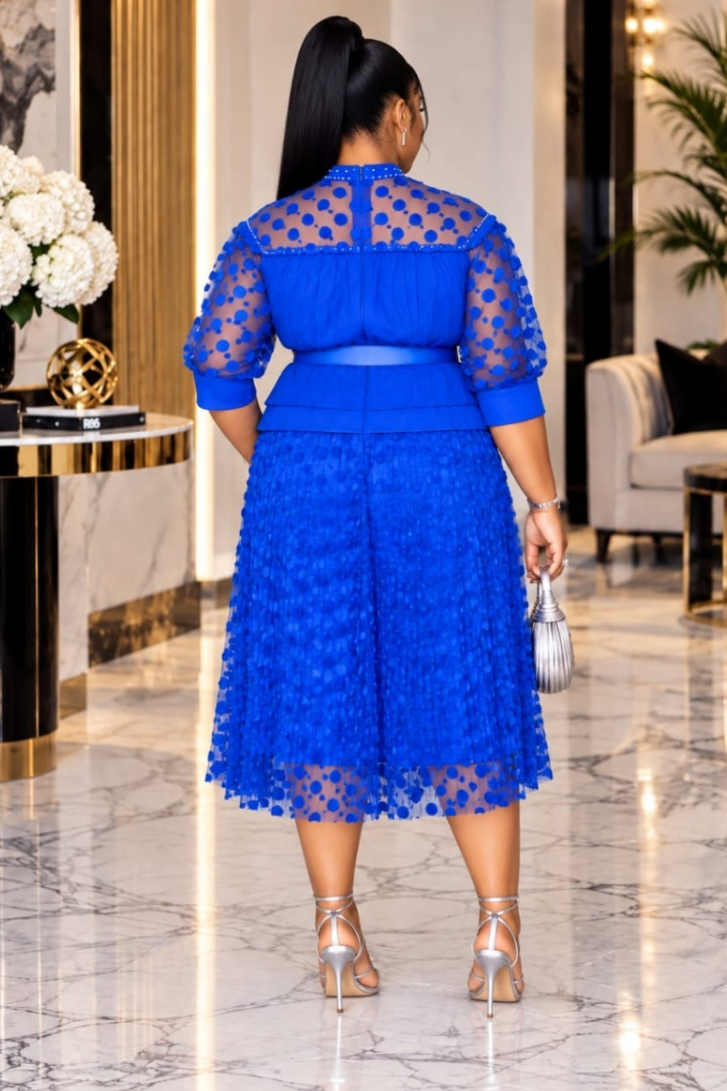 Sapphire Midi Dress