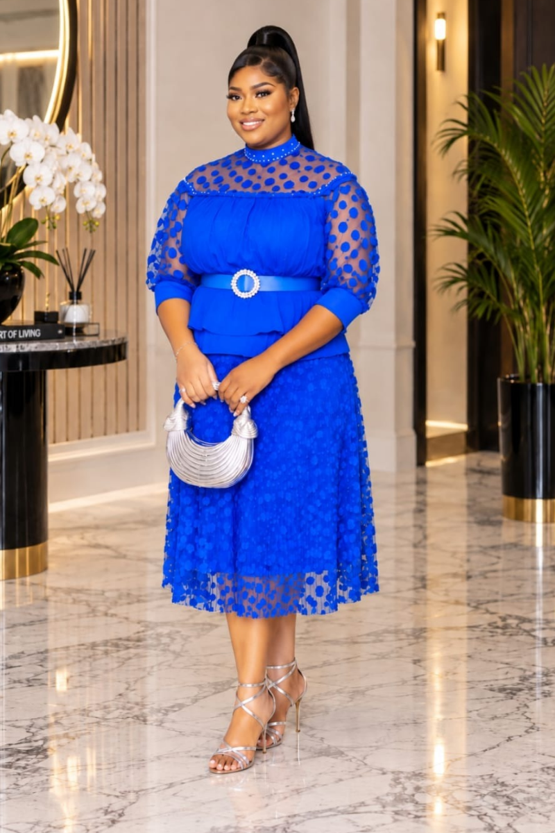 Sapphire Midi Dress