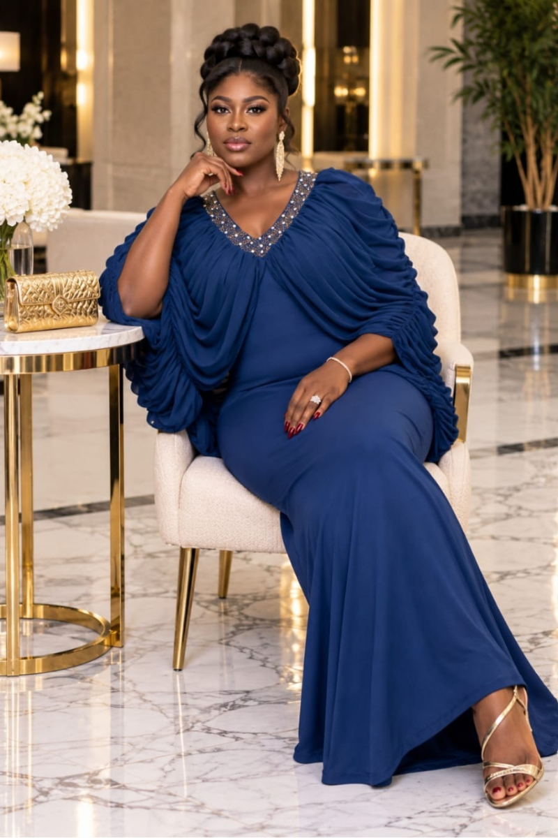 Velora Dress Blue