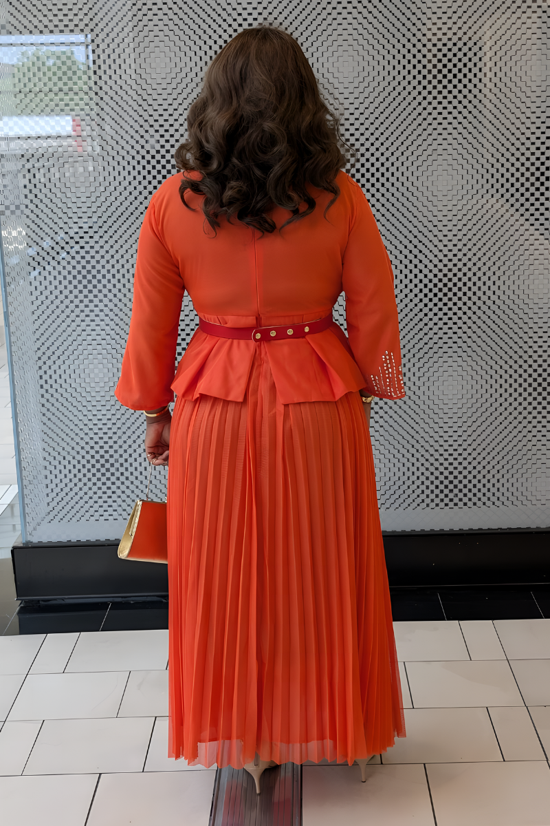 Stella Grace Dress Orange
