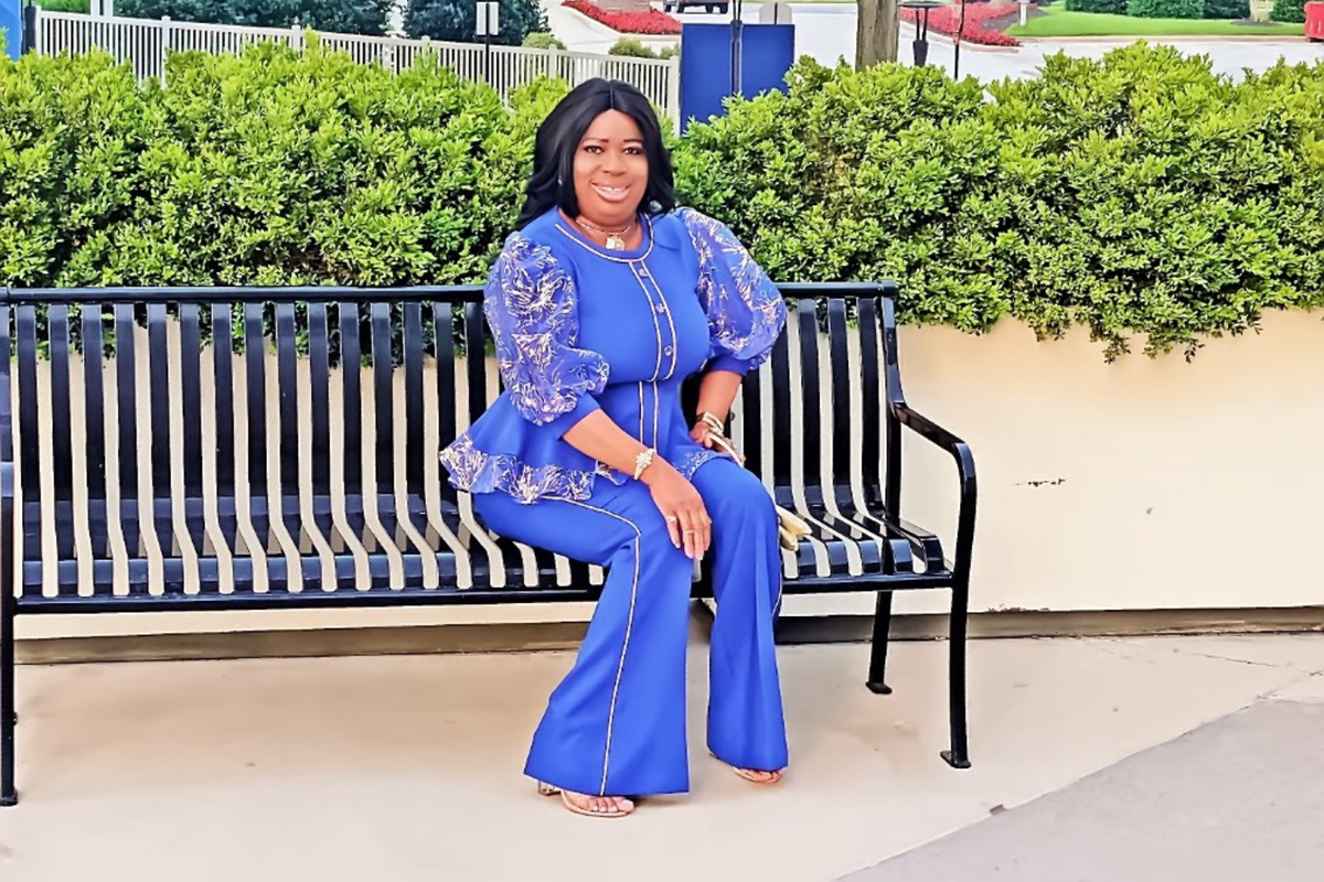 Zaria Royal Blue Peplum Set.