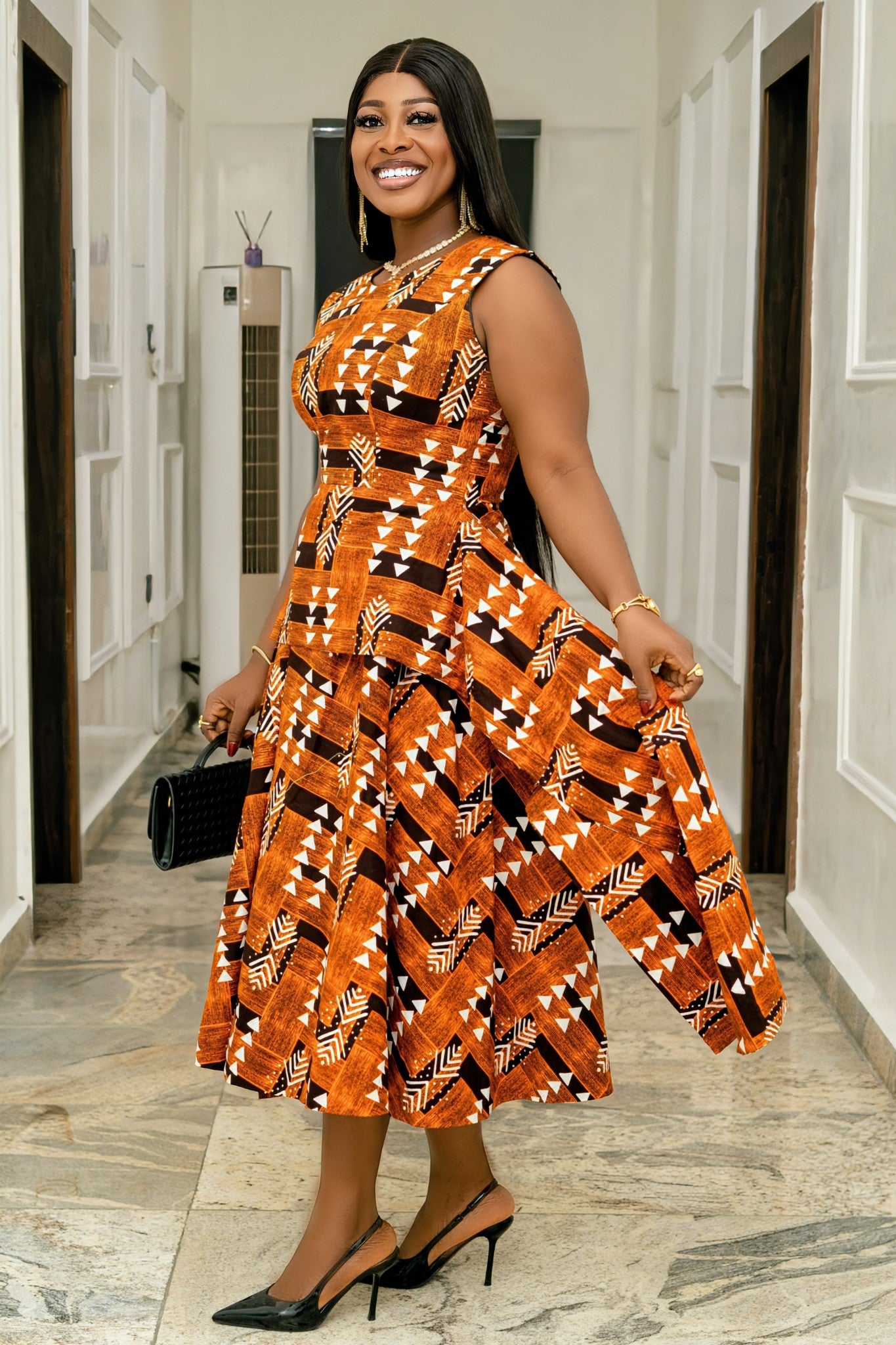 Zino flare dress
