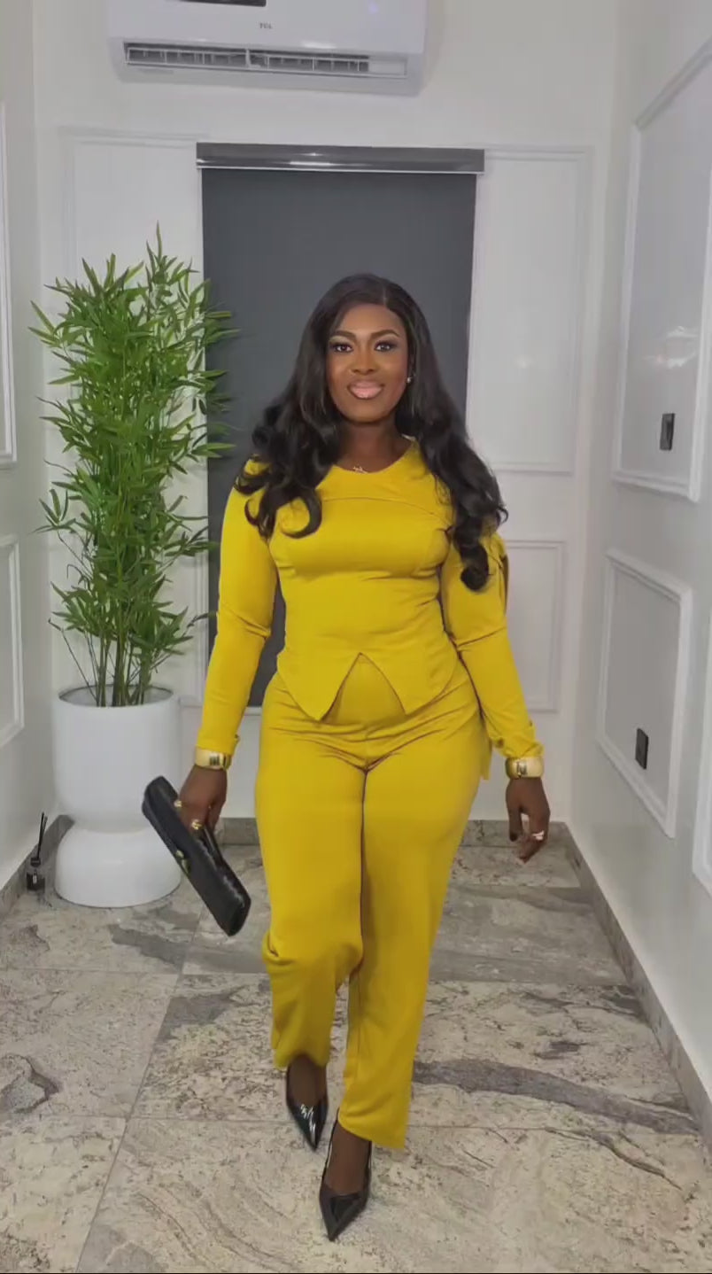Zuri Draped Set