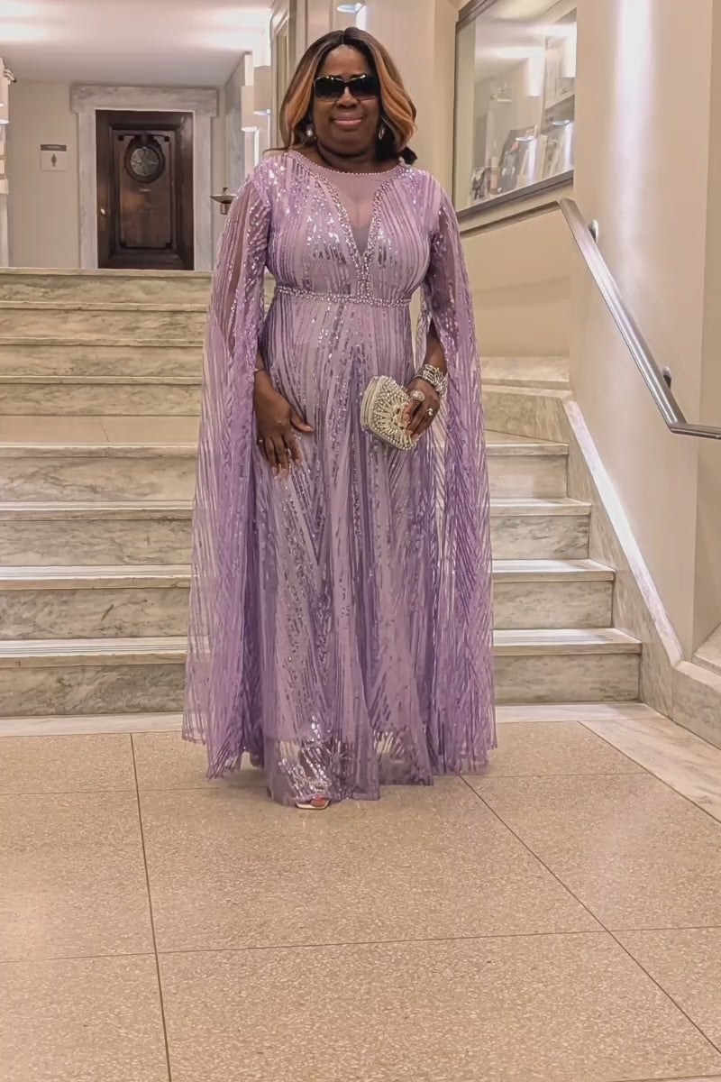 Vanessa Dress Purple