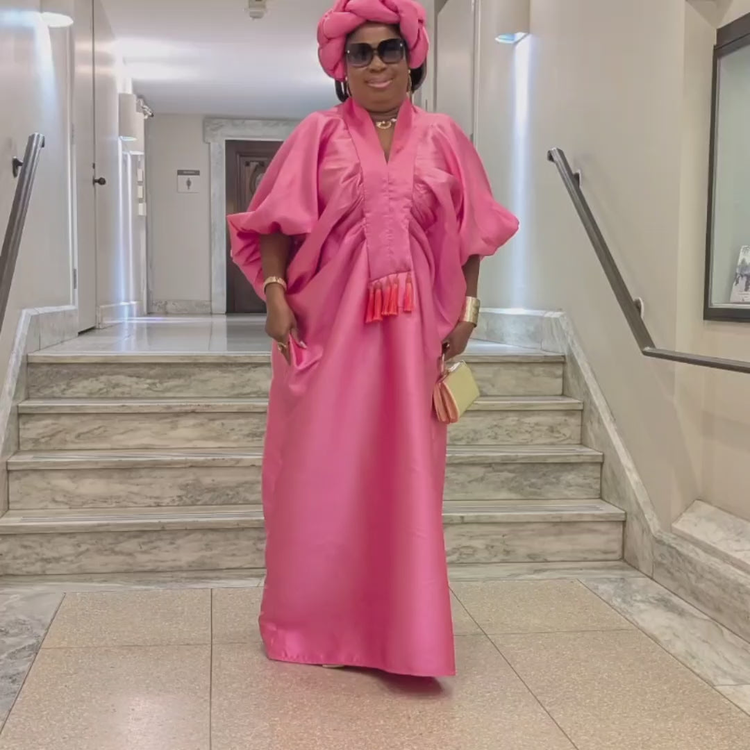 Serena Bubu Gown. Pink