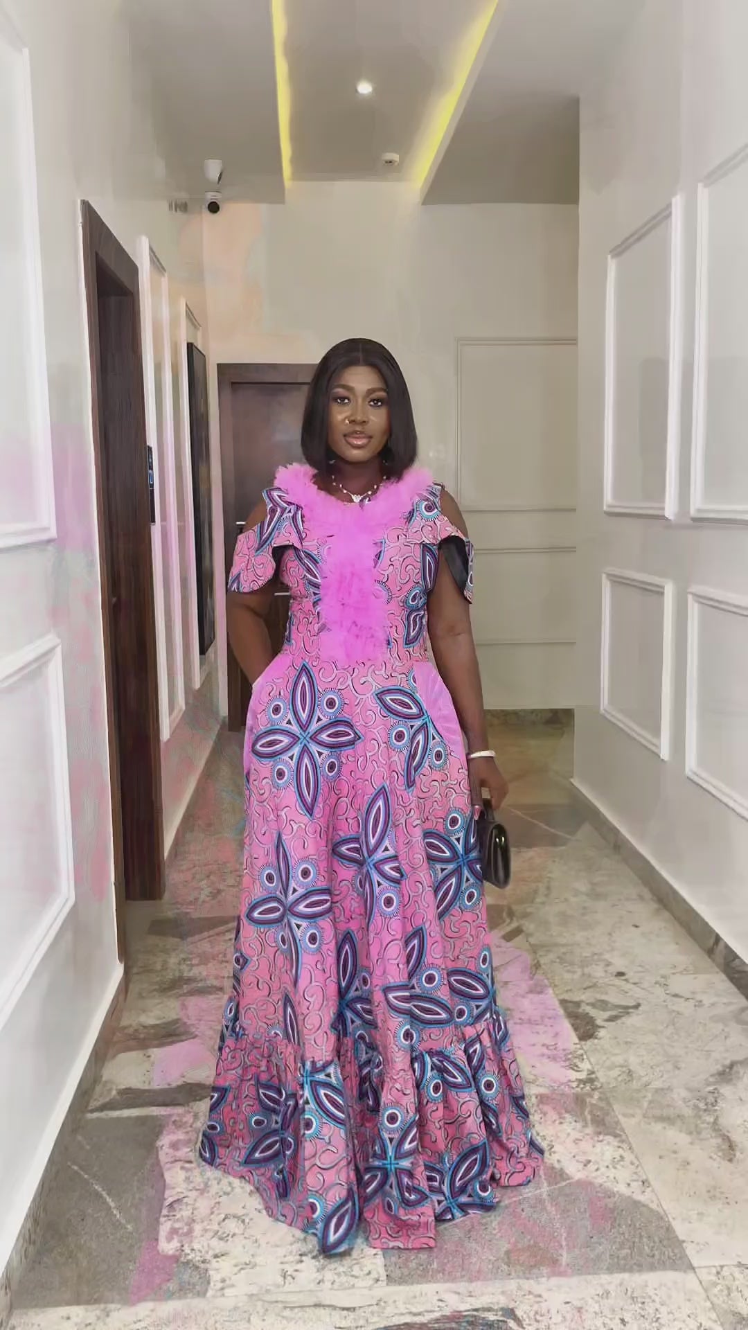 Esohe Dress Pink.