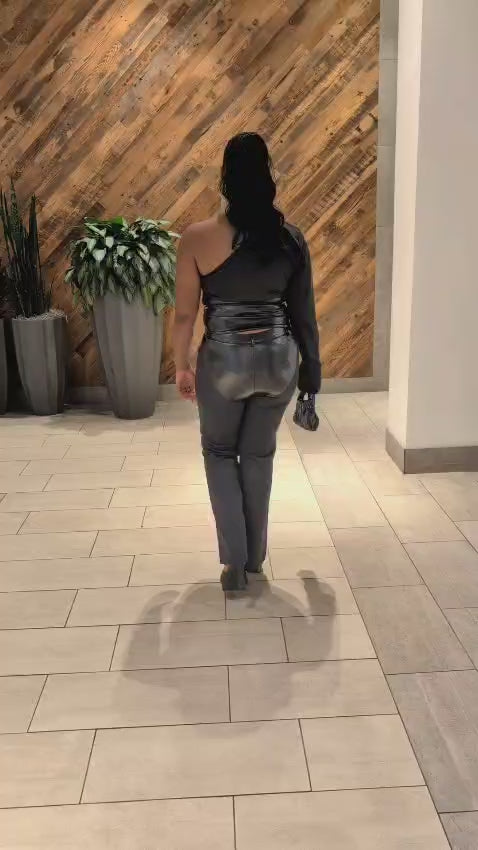 Nelly Pants and Top Black