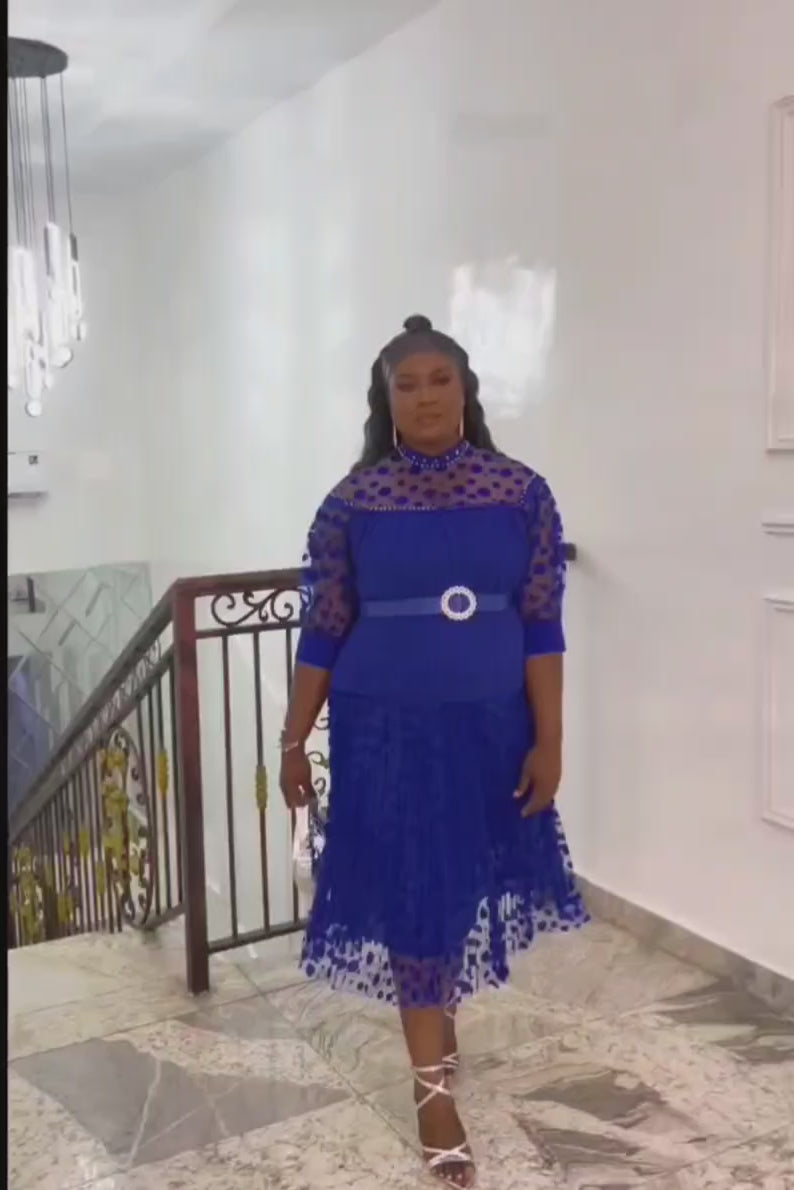 Sapphire Midi Dress