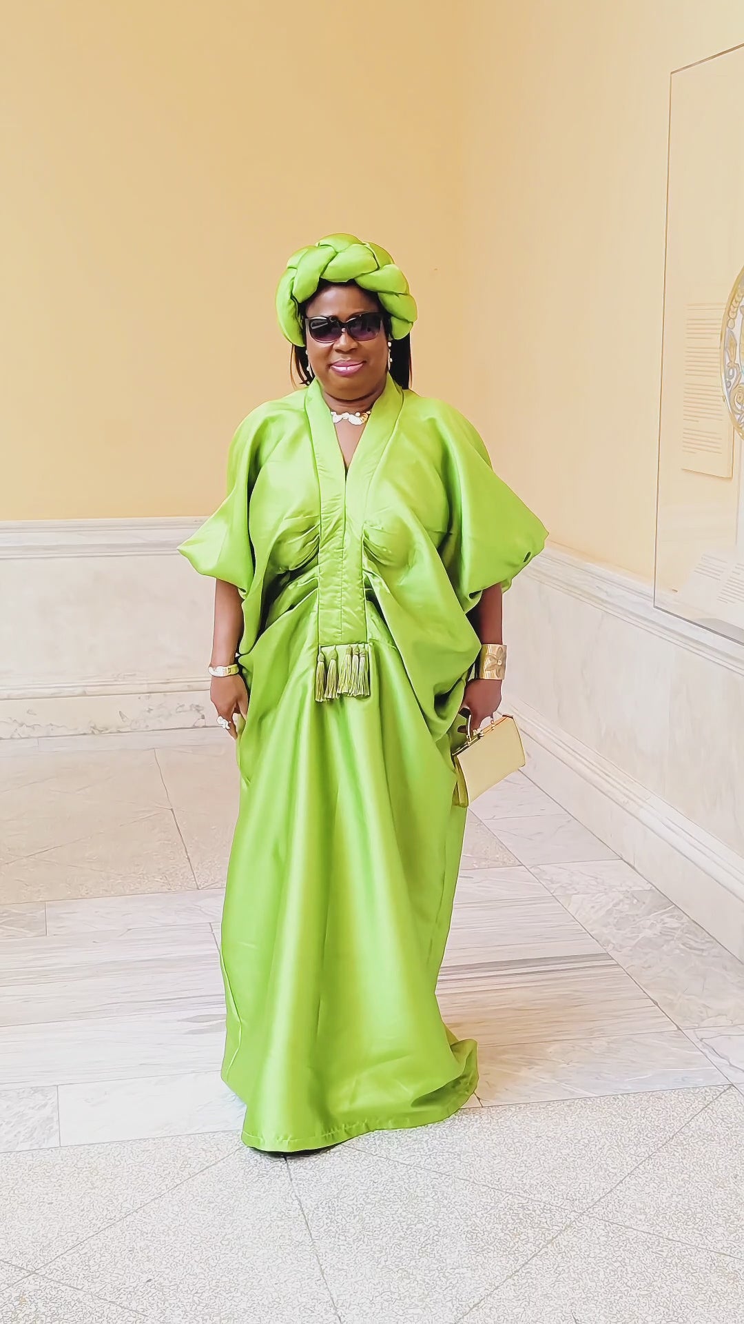 Serena Bubu Gown Lemon